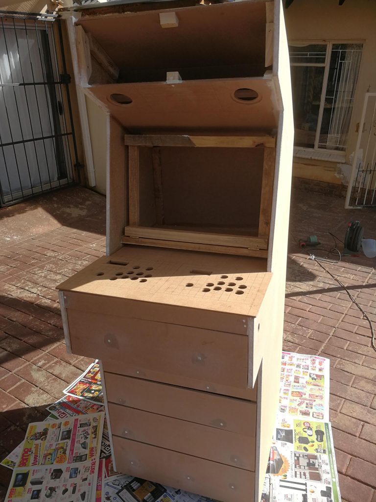 Arcade Game Box - Not painted (Front)